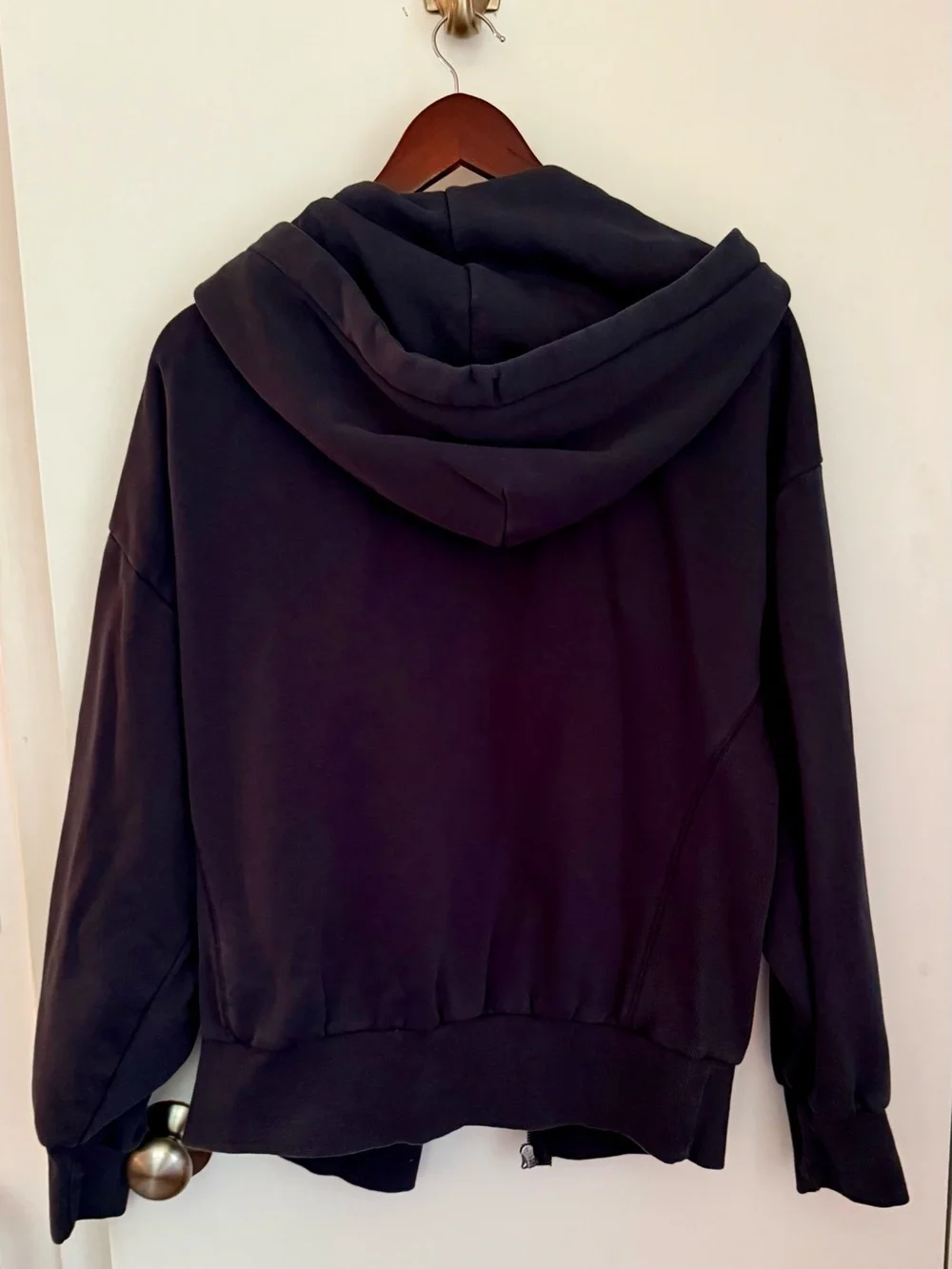 Old Navy Blue Zip-Up Hooded Sweatshirt